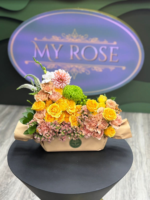 Golden Harmony arrangements